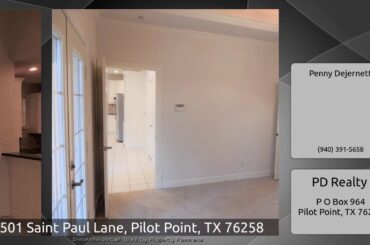 1501 Saint Paul Lane, Pilot Point, TX 76258