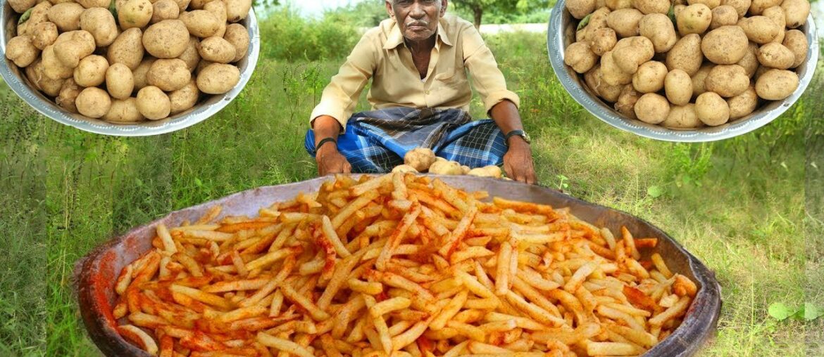 McDonald's Style French Fries Recipe | Crispy French Fries Recipe Cooking | Grandpa Cooking