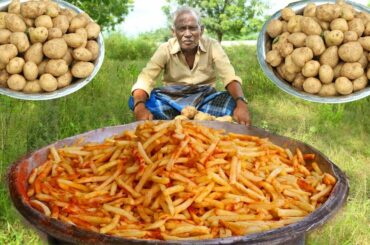 McDonald's Style French Fries Recipe | Crispy French Fries Recipe Cooking | Grandpa Cooking