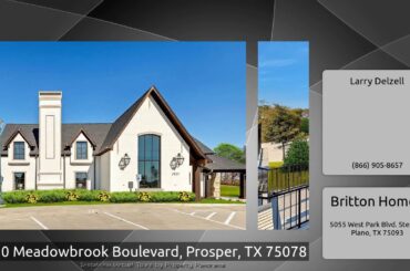 2690 Meadowbrook Boulevard, Prosper, TX 75078