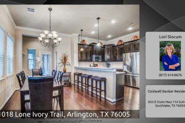 1018 Lone Ivory Trail, Arlington, TX 76005