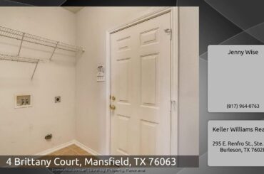 4 Brittany Court, Mansfield, TX 76063