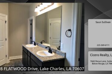 3208 FLATWOOD Drive, Lake Charles, LA 70607