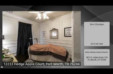 12233 Hedge Apple Court, Fort Worth, TX 76244