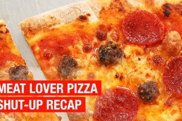 Meat Lover Pizza Recipe Recap #ASMR [ No Voice/ No Music ]