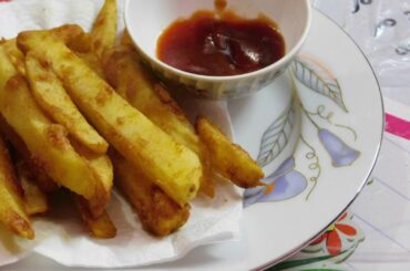 How to Make Crispy French Fries Recipe | Homemade Perfect French Fries Recipe