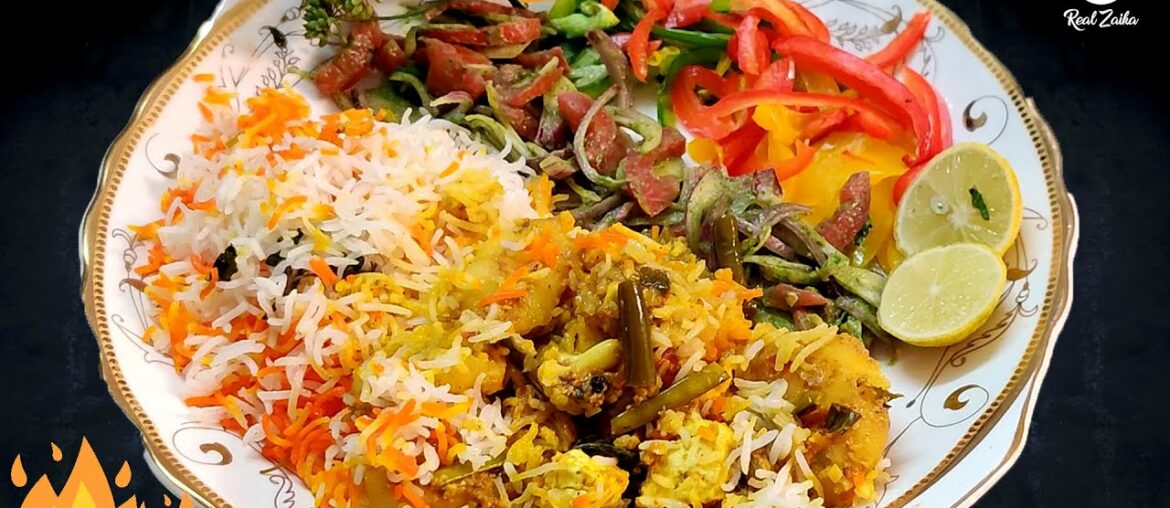 Easy Veg Biryani Recipe | Restaurant Style Veg Biryani at Home | Vegetable Biryani Recipe