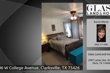 306 W College Avenue, Clarksville, TX 75426