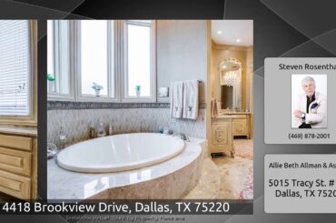 4418 Brookview Drive, Dallas, TX 75220