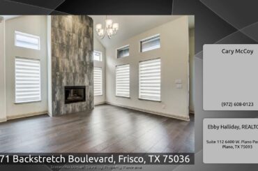 6671 Backstretch Boulevard, Frisco, TX 75036