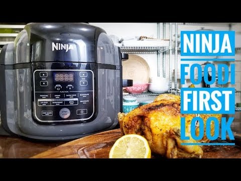 Ninja FOODi First look and crispy roast chicken recipe | Ninja Foodi Recipes Ninja FOODi First look and crispy roast chicken recipe | Ninja Foodi Recipes
