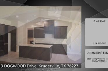 113 DOGWOOD Drive, Krugerville, TX 76227