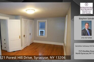321 Forest Hill Drive, Syracuse, NY 13206