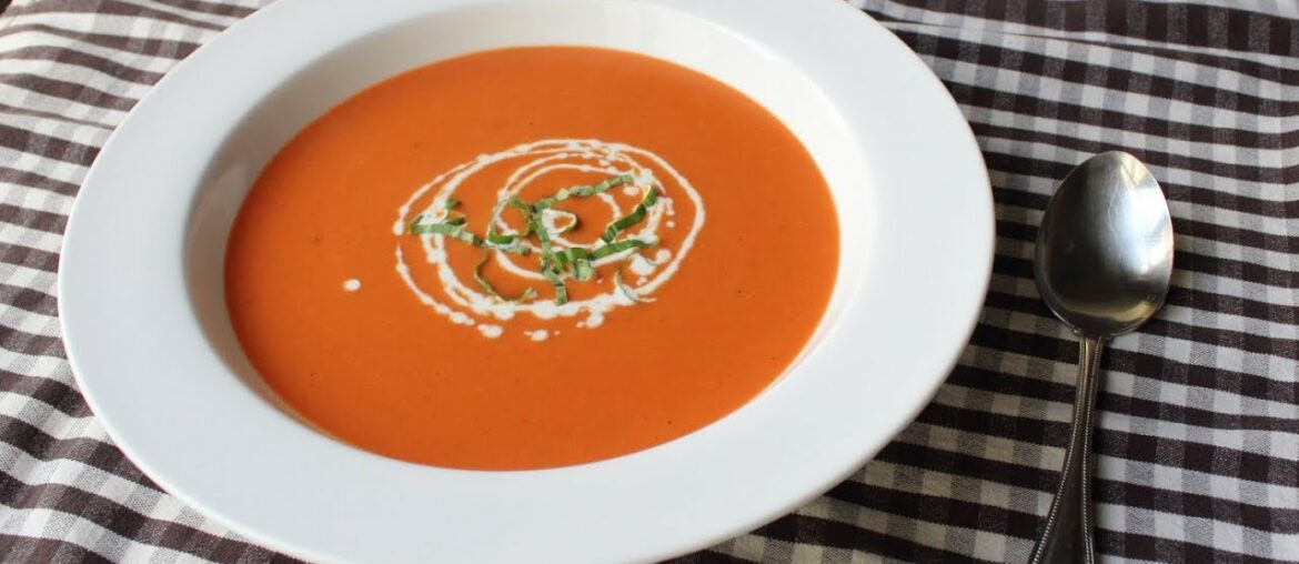 Tomato Bisque - Creamy Tomato Soup Recipe