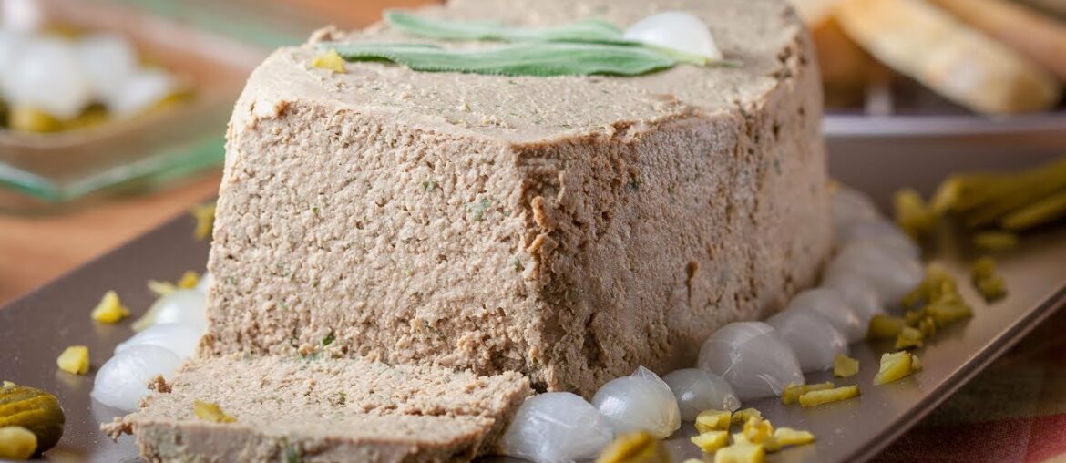 How to Make a Chicken Liver Pâté - Chicken Liver Pate Recipe - Chiken Liver Parfait