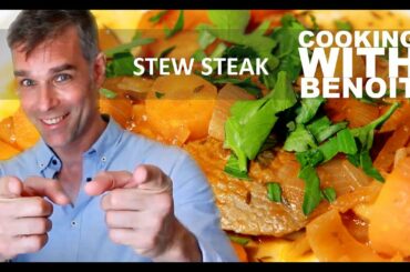 Stew Steak in a Dutch oven (French recipe in english)