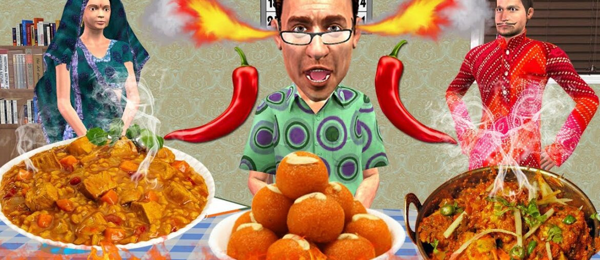 मसालेदार नुस्खा Spicy Recipe Hindi Kahaniya Funny Video - Village Comedy Video