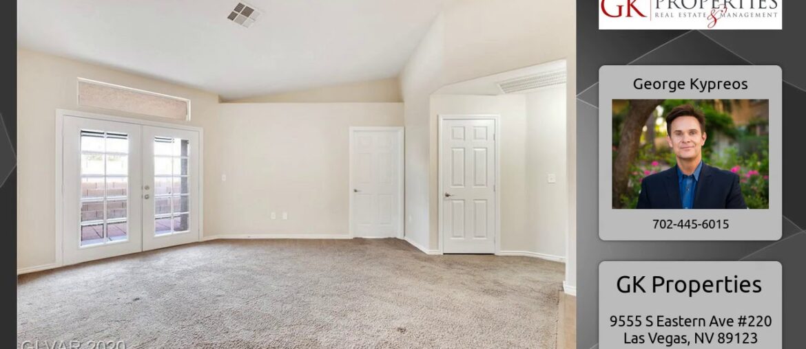 120 TAPATIO Street, Henderson, NV 89074 120 TAPATIO Street, Henderson, NV 89074