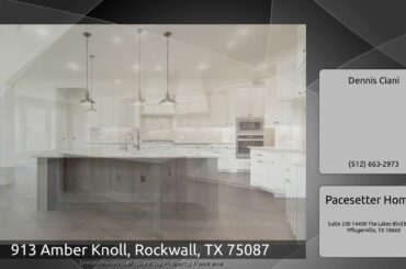 913 Amber Knoll, Rockwall, TX 75087