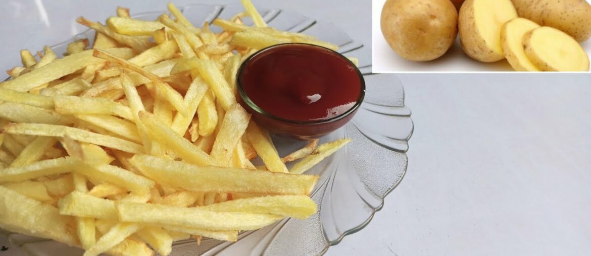 French fries/फ्रेंच फ्राइज बिलकुल मॉल जैसा बनाये घर पे recipe Ep. 32