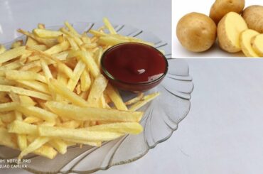 French fries/फ्रेंच फ्राइज बिलकुल मॉल जैसा बनाये घर पे recipe Ep. 32