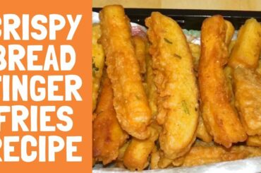 Easy Quick Snacks To Make At Home In Urdu - Crispy Bread Finger Fries Recipe By Pro Recipes