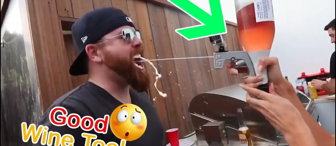 Good idea for drinking wine and having fun