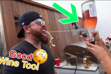 Good idea for drinking wine and having fun