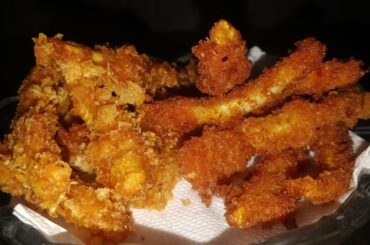 Baby corn finger fries recipe | baby corn recipe | corn finger fries recipe | Rukkus kitchen