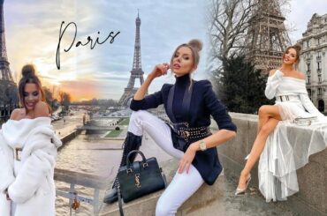What I wore in PARIS! aka a ZARA HAUL with chips & wine!