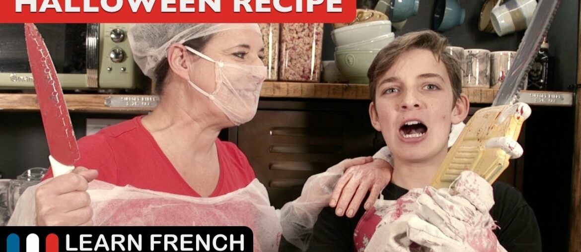 Alexa bakes a SEVERED HAND for Halloween ! (Recipe in French)