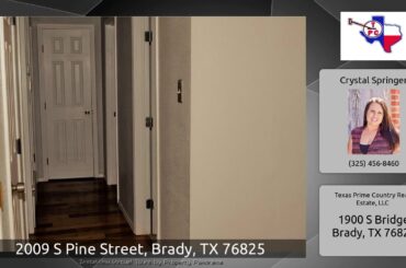 2009 S Pine Street, Brady, TX 76825