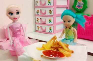 MINIATURE FRENCH FRIES RECIPES | MINI COOKING | MINIATURE COOKING PT | MINI REAL FOOD