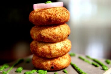 Rice Cutlets Recipe | Cutlets With Leftover Rice Filling | Ruchi's Kitchen