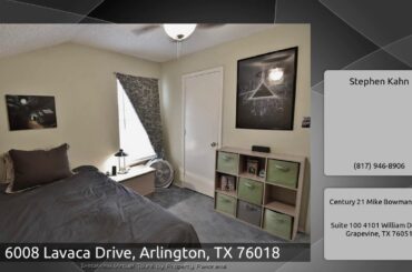 6008 Lavaca Drive, Arlington, TX 76018
