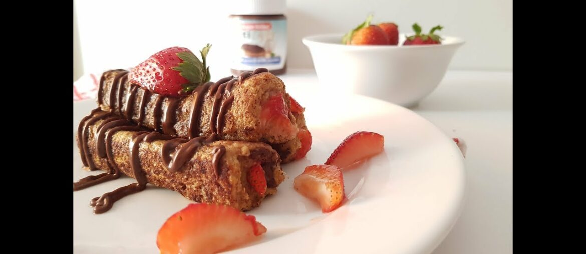 how to make french toast recipe |فرنش توست صحي بالنوتيلا how to make french toast recipe |فرنش توست صحي بالنوتيلا