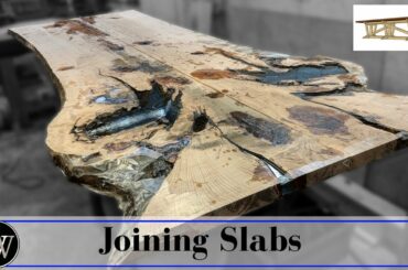 How to Joint Large Slabs | Live Edge Dining Room Table Build