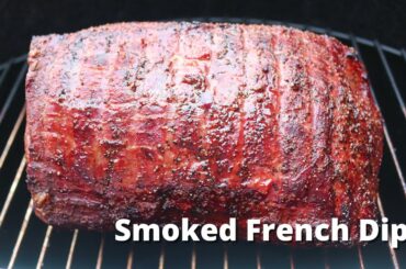 French Dip Sandwich Recipe | Smoked French Dip on UDS Smoker