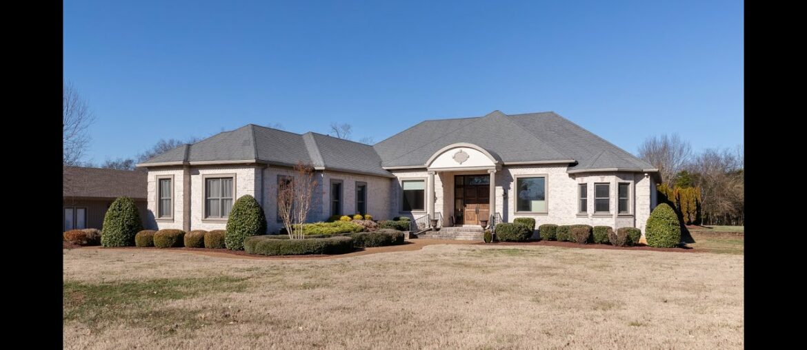French Provincial Estate Home on over 6 Acres in Christiana Tennessee