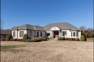French Provincial Estate Home on over 6 Acres in Christiana Tennessee