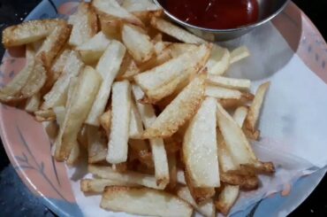 French fries recipe in telugu lo పిల్లలు కు మంచి snack ,🙅