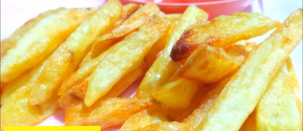 ফ্রেঞ্চ ফ্রাই বানান মাত্র ৫ মিনিটে ॥ Homemade fries recipe- Restaurant style french fries