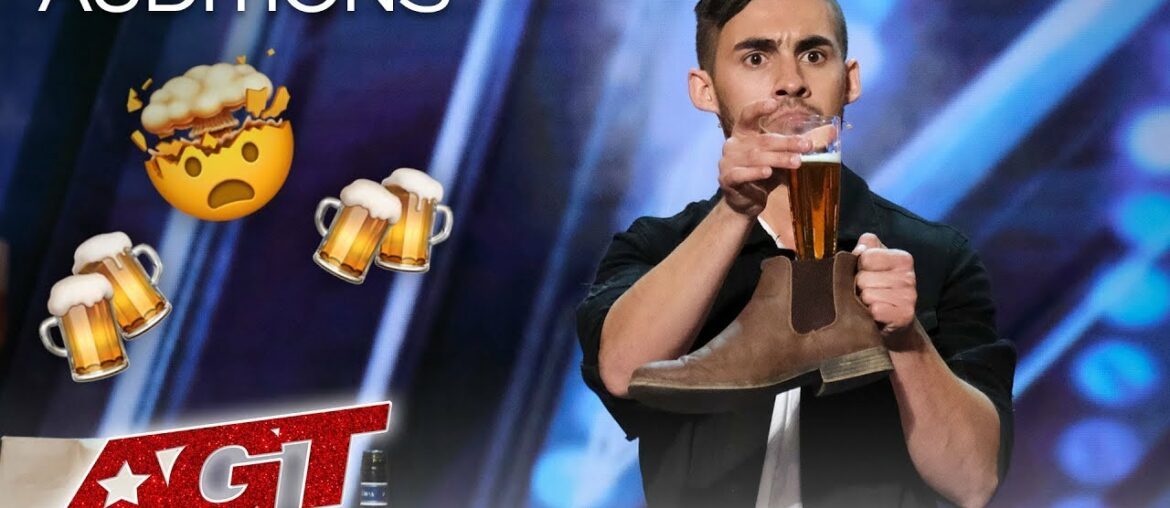 Dom Chambers Chugs A Beer With Intoxicating Magic! – America's Got Talent 2019 Dom Chambers Chugs A Beer With Intoxicating Magic! - America's Got Talent 2019