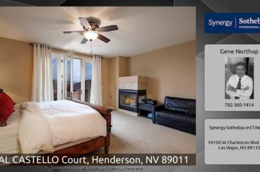 9 AL CASTELLO Court, Henderson, NV 89011
