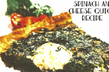 SPINACH AND CHEESE QUICHE RECIPE – French vegetarian and vegan cuisines