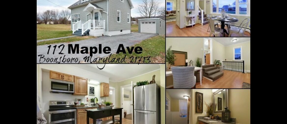 Tour video of listing at 112 Maple Avenue, Boonsboro, MD 21713 - Residential for sale