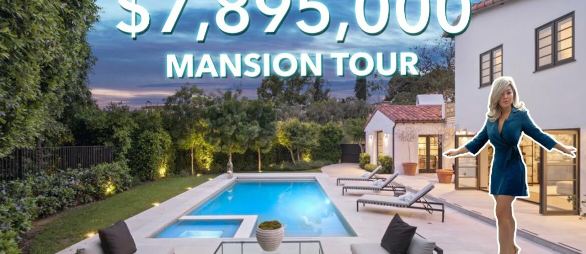 EXQUISITE $7,895,000 MANSION | Beverly Hills