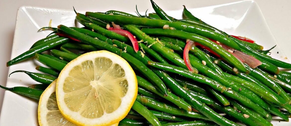 GARLIC GREEN BEANS RECIPE | How To Make Green Beans