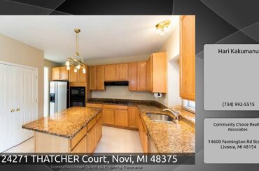 24271 THATCHER Court, Novi, MI 48375
