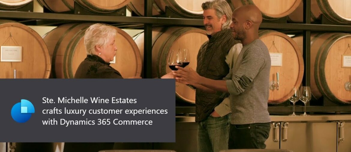 Ste. Michelle Wine Estates crafts luxury customer experiences with Dynamics 365 Commerce Ste. Michelle Wine Estates crafts luxury customer experiences with Dynamics 365 Commerce